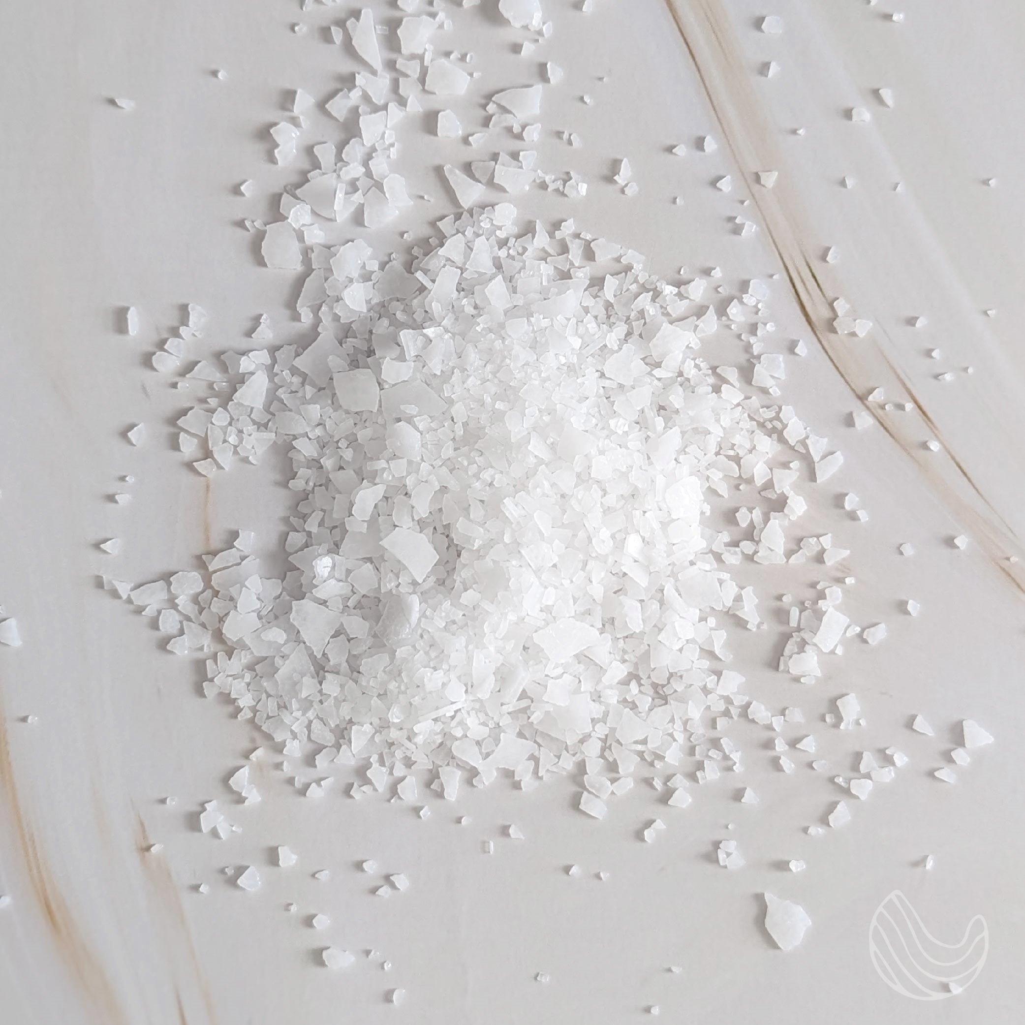 Copos de magnesio puro del Mar Muerto para un baño relajante de pomelo