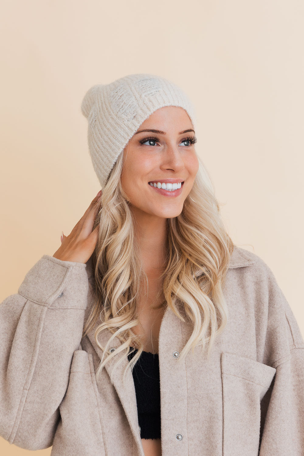 Rugged Knit Beanie