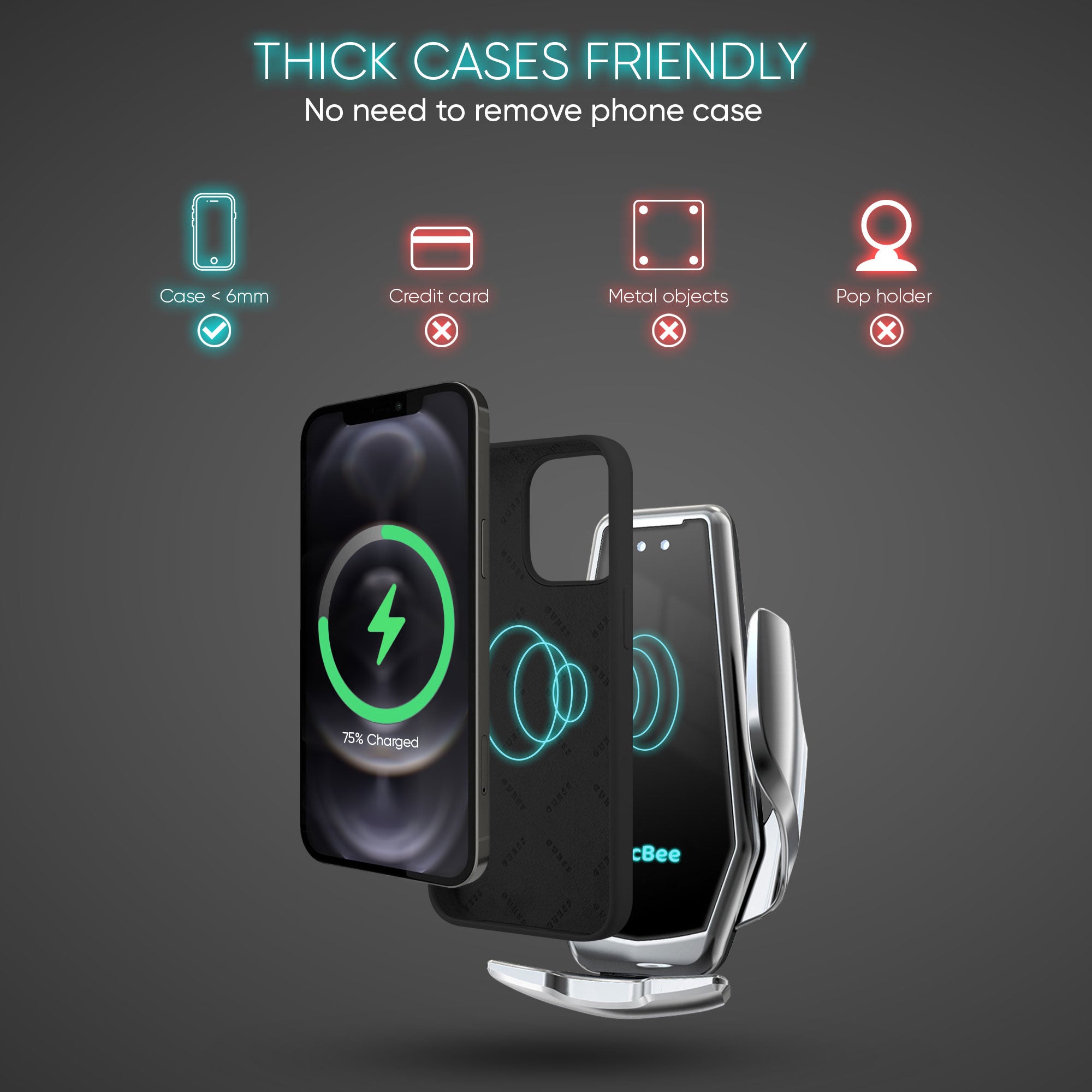 Fast Wireless Car Charger