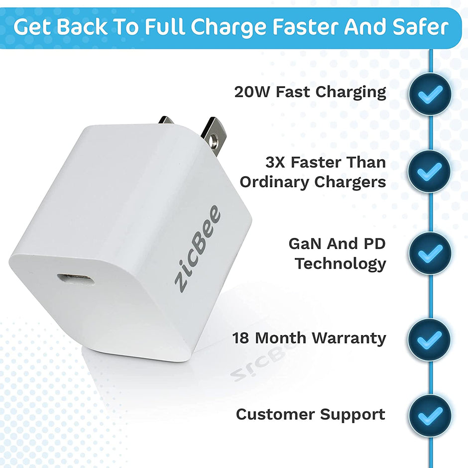 20W Dual Phone Charger