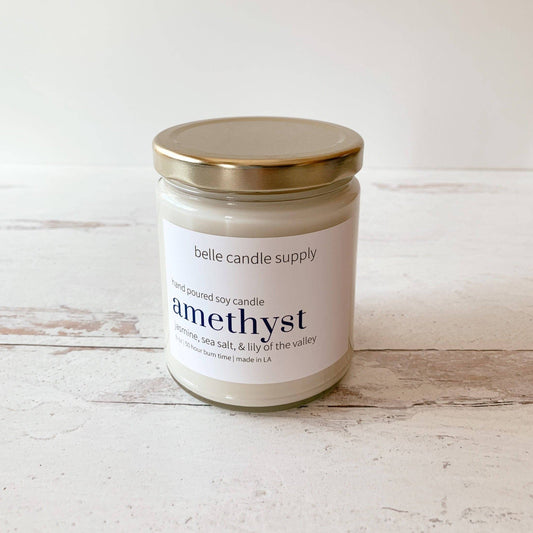 Amethyst Candles 8 oz.