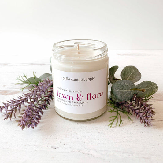 Fawn and Flora Candles 8 oz.