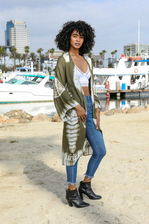 Tie Dye Kimonos.