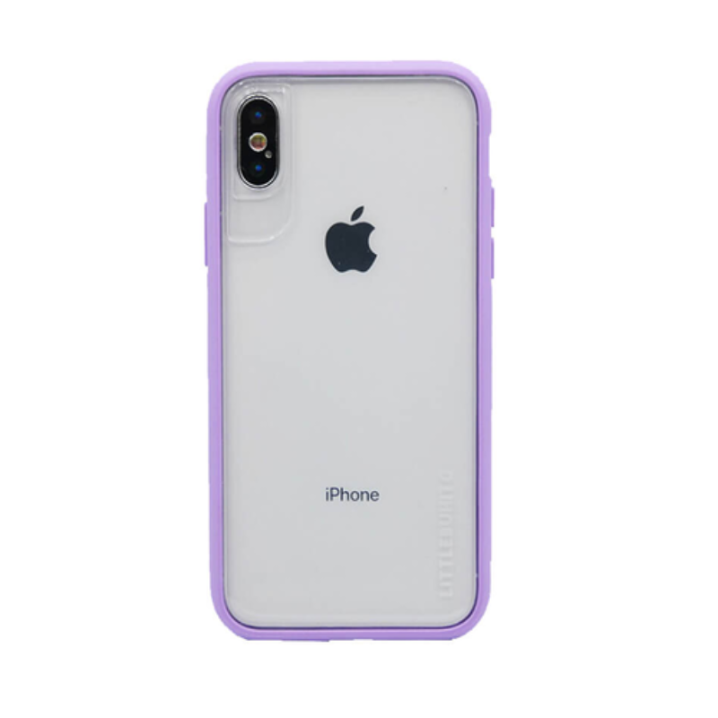 LITTEUHTO Clear Back Shockproof Phone Case with Colored Frame