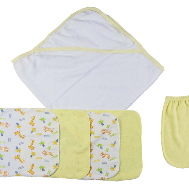 Yellow Baby Towel Set