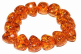 Amber Bead Bracelet – Natural Amber Resin Beads