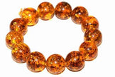 Amber Bead Bracelet – Natural Amber Resin Beads