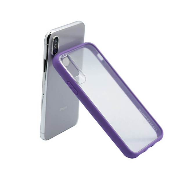 LITTEUHTO Clear Back Shockproof Phone Case with Colored Frame