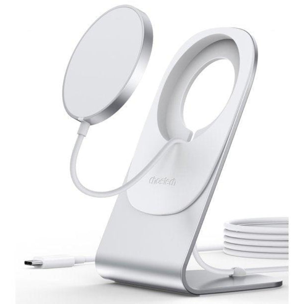 Choetech MagSafe Wireless Charger Stand with Magnetic Charging Pad
