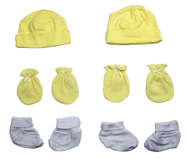 Baby Cap, Booties, Mittens