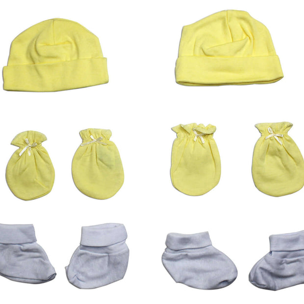 Baby Cap, Booties, Mittens