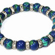 Premium Tiger's Eye & Crystal Beaded Bracelet