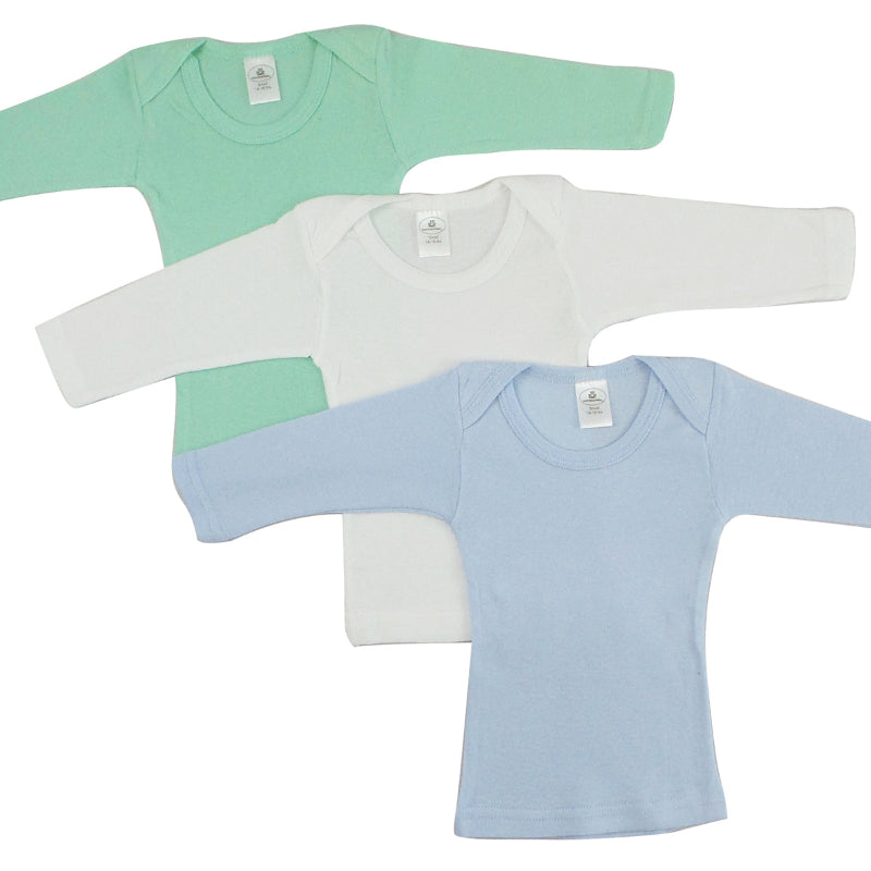 Baby Long Sleeve Solid Color T-Shirts