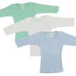 Baby Long Sleeve Solid Color T-Shirts