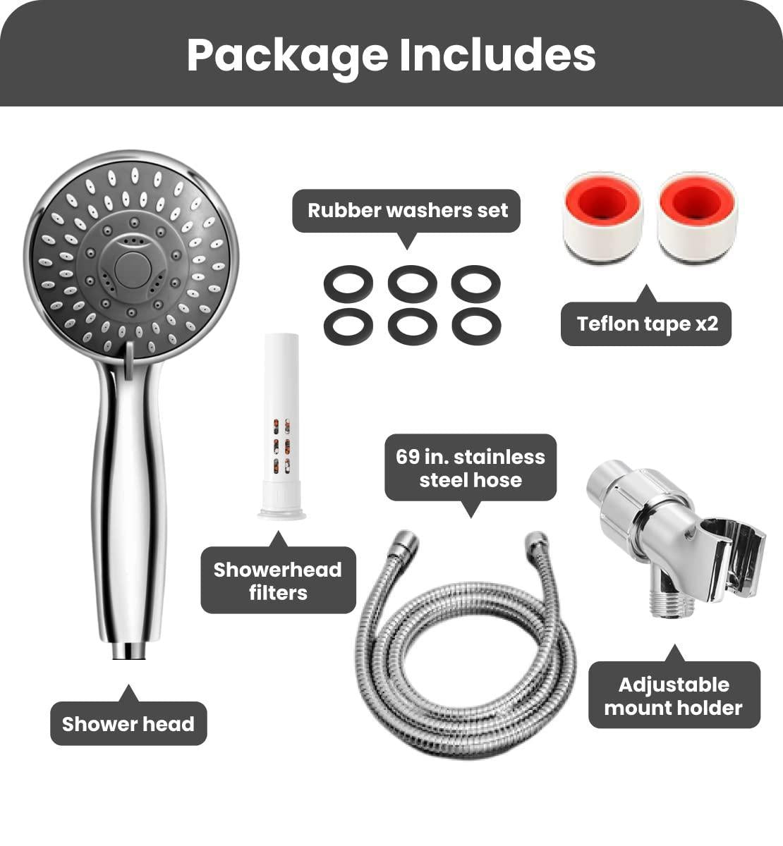 Detachable Shower Filter