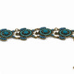 Multicolor Beaded Floral Statement Necklace Jewelry