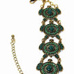 Multicolor Beaded Floral Statement Necklace Jewelry