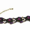 Multicolor Beaded Floral Statement Necklace Jewelry