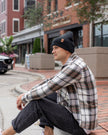 Charcoal Black Beanie