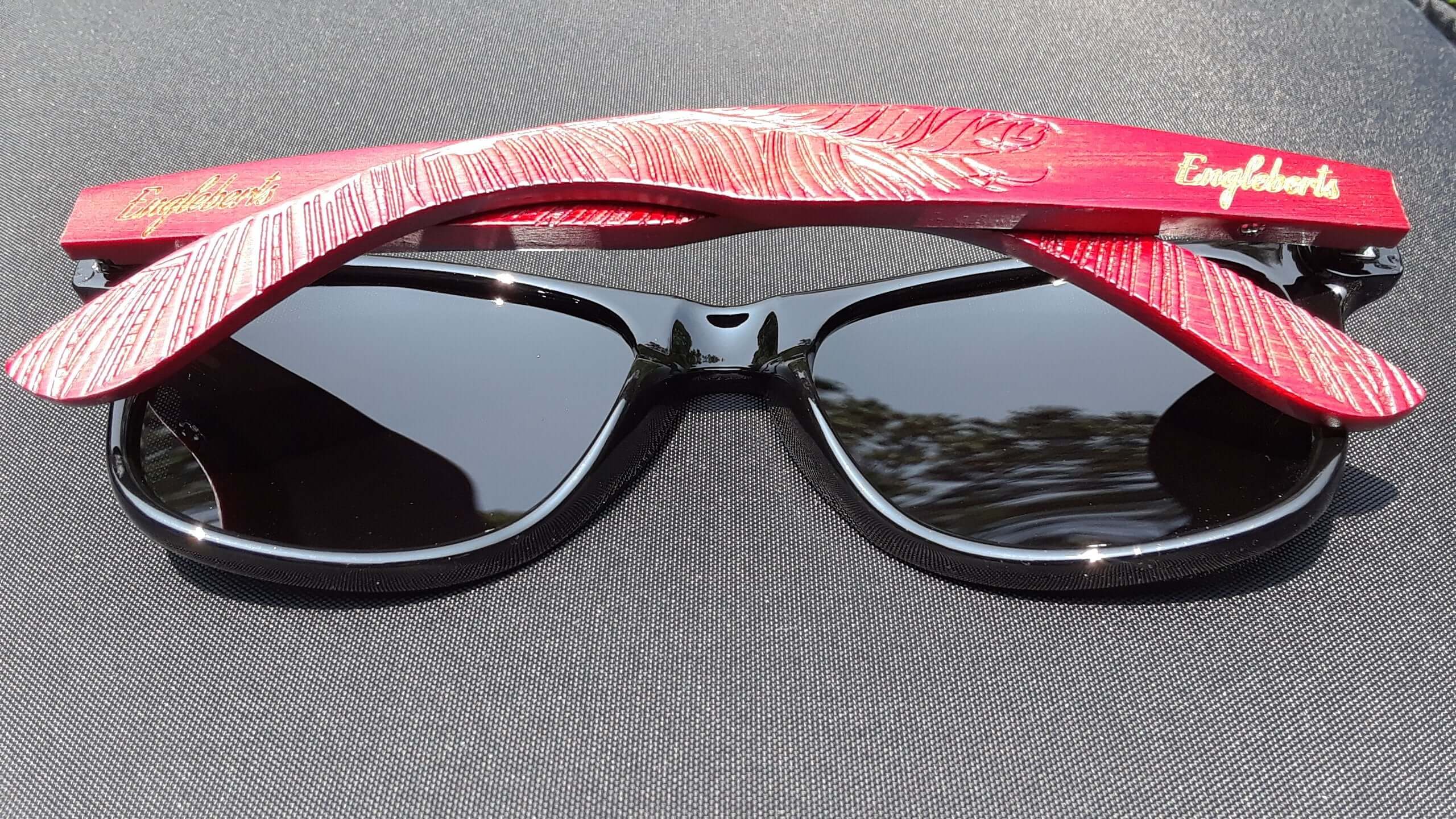 Gafas de sol de palisandro 