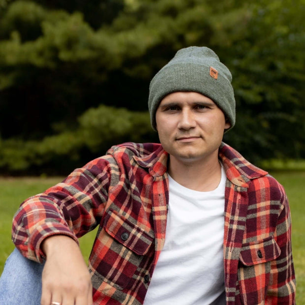 Green Classic Beanie