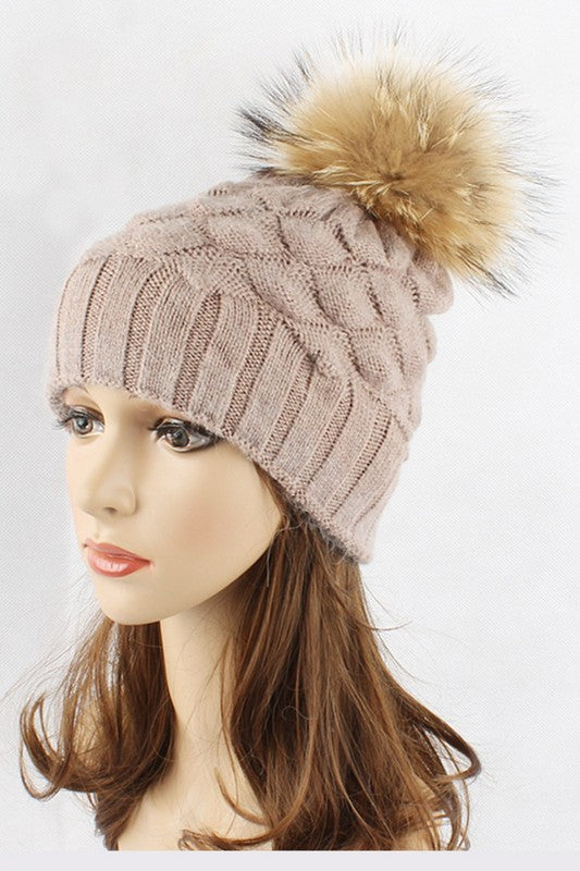 Raccoon Pineapple Beanie