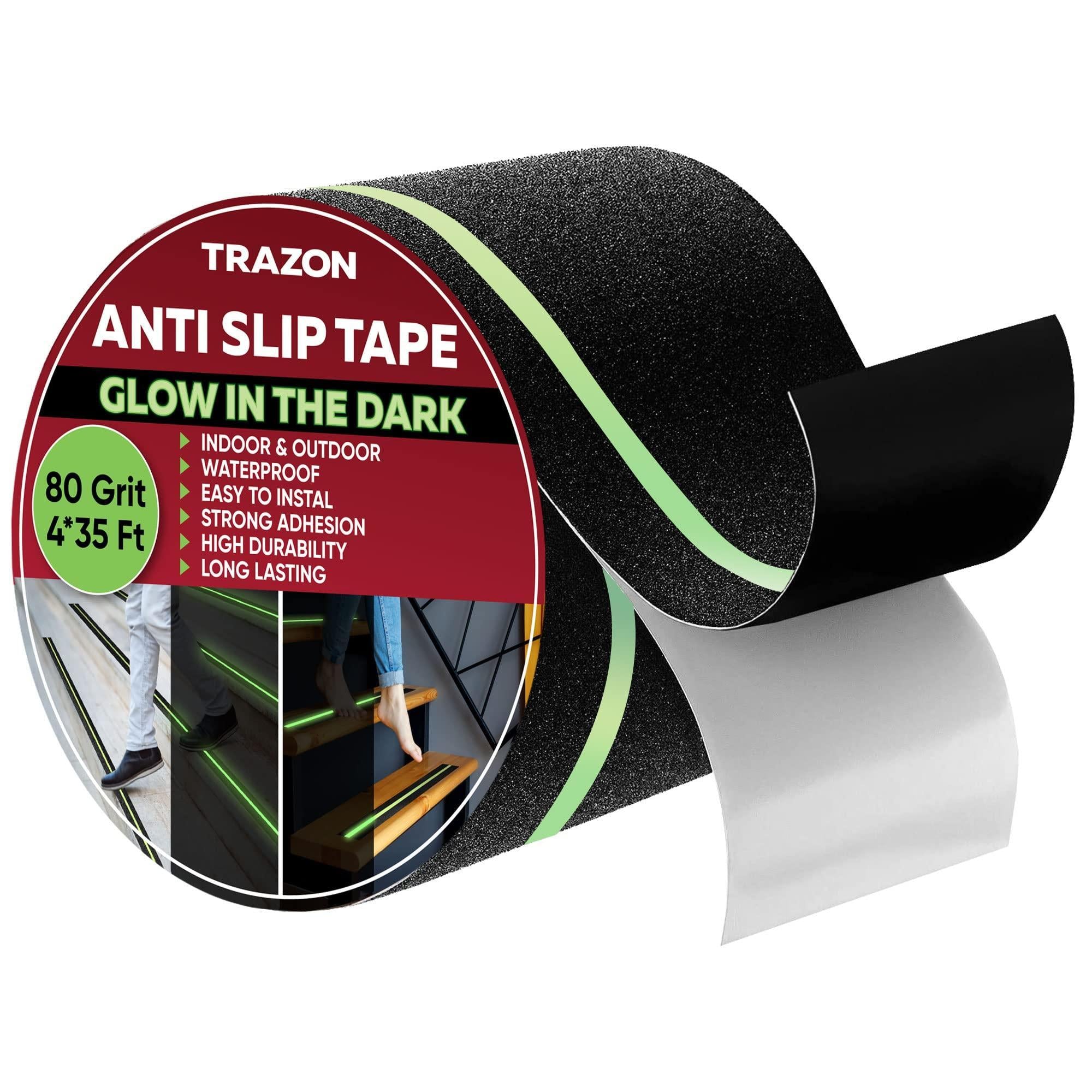 Ruban antidérapant robuste pour intérieur/extérieur.