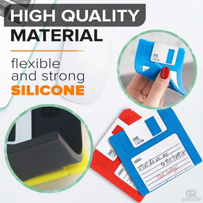 Dessous de verre vintage pour disquettes 