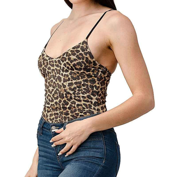Glam Leopard Bodysuit