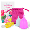 Coupe menstruelle en silicone