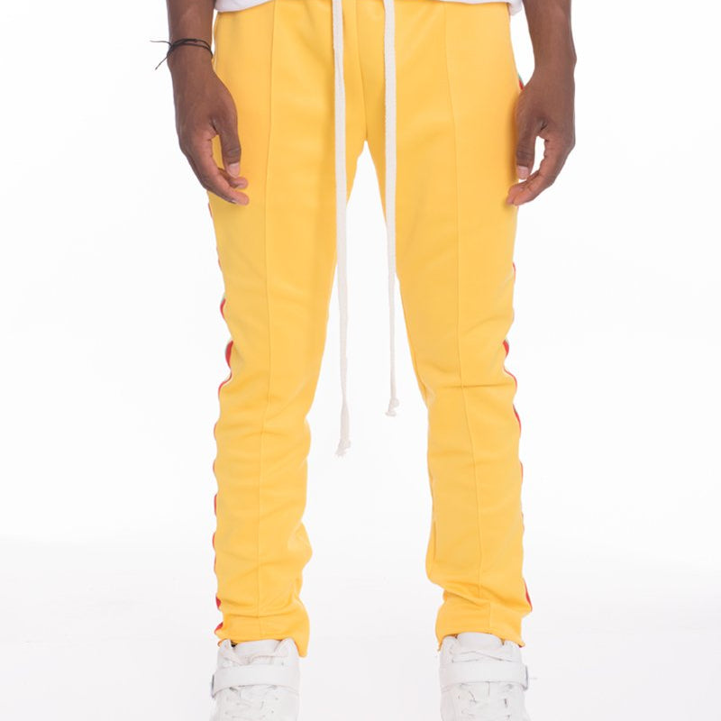 Men’s Side Stripe Jogger Pants with Drawstring Waist