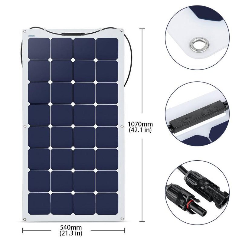 ACOPOWER 100W Flexible Solar Panel