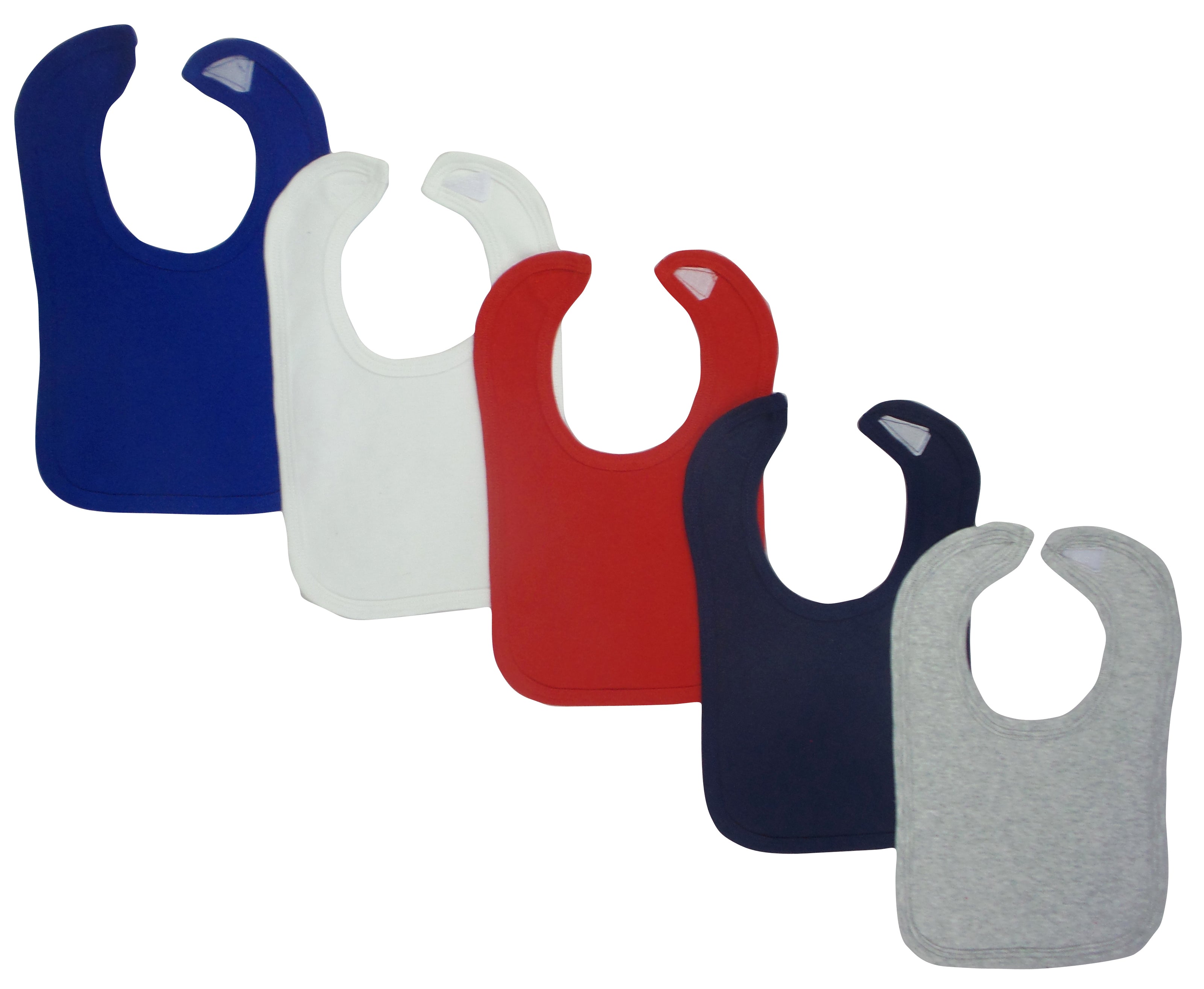Grey Baby Bibs