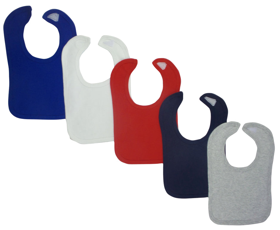 Grey Baby Bibs