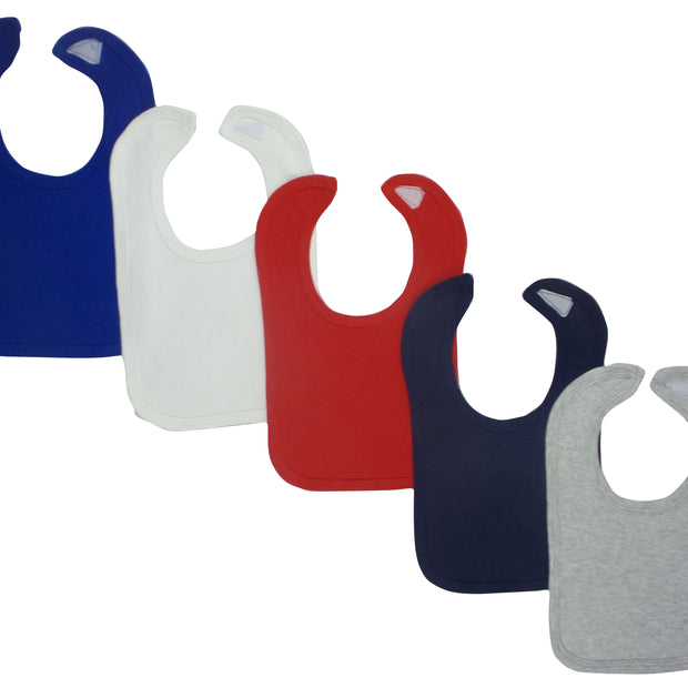 Grey Baby Bibs