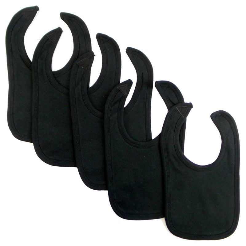 Black Interlock Bib