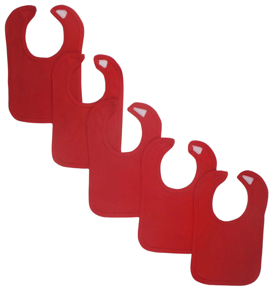 Red Baby Bibs