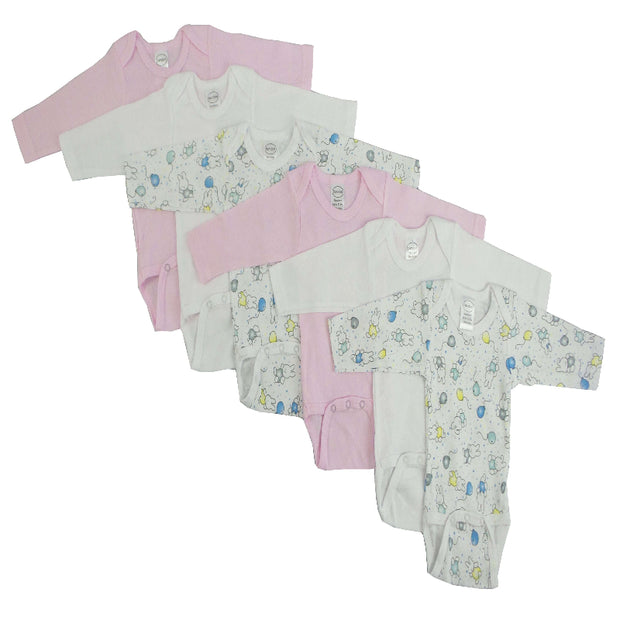 Girls Print Onesies