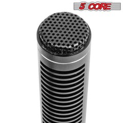 5Core Interview Microphone Condenser Shotgun Mic w Uni-Directional