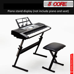 5 Core Keyboard Stand Z Style Height Adjustable Sturdy Piano Riser