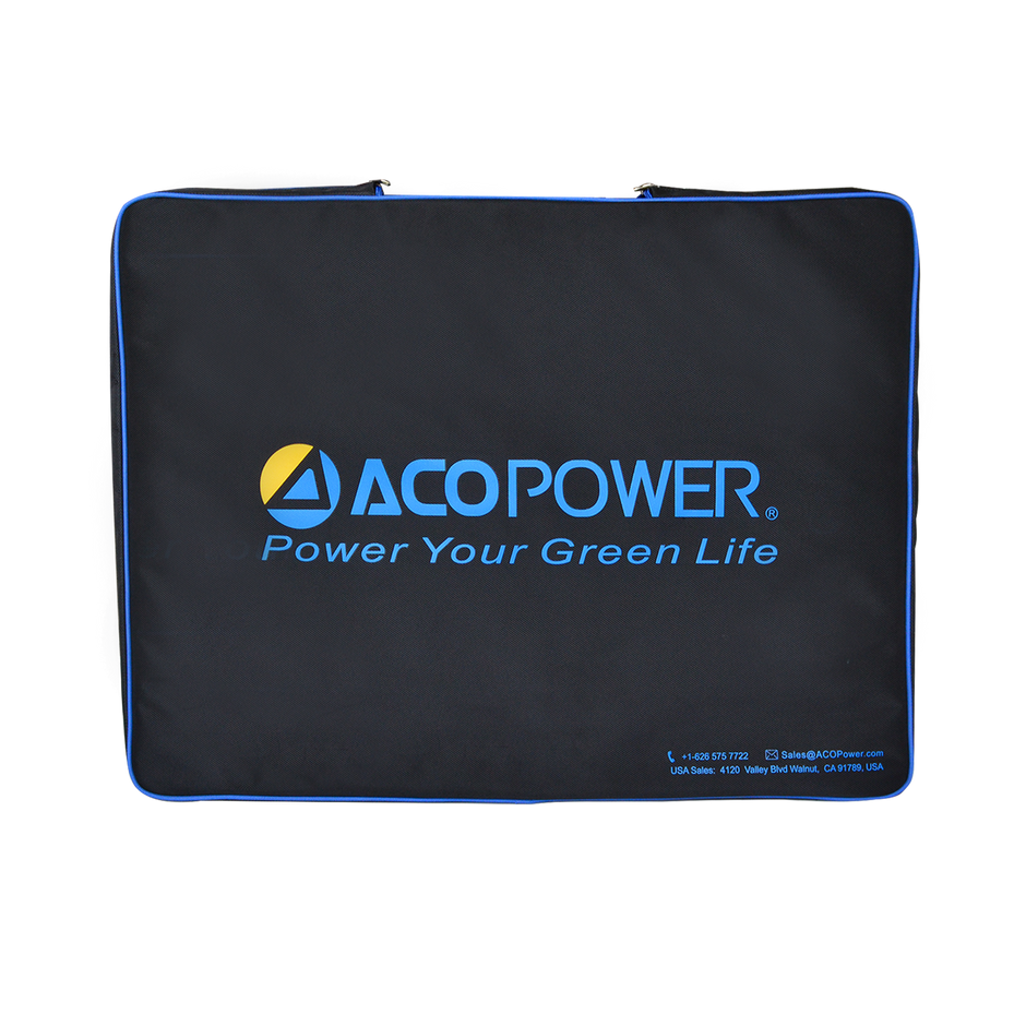 ACOPower 50W Foldable Solar Panel with Charge Controller