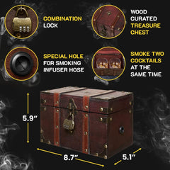 Wood Smoke Infuser Box  Smoking Box for Smoker Machine