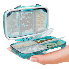 Travel Pill Organizer   Moisture Proof Pill Holder Daily Medicine