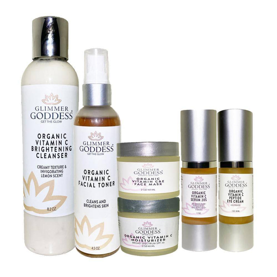 Set de 6 pasos para una piel más luminosa con vitamina C