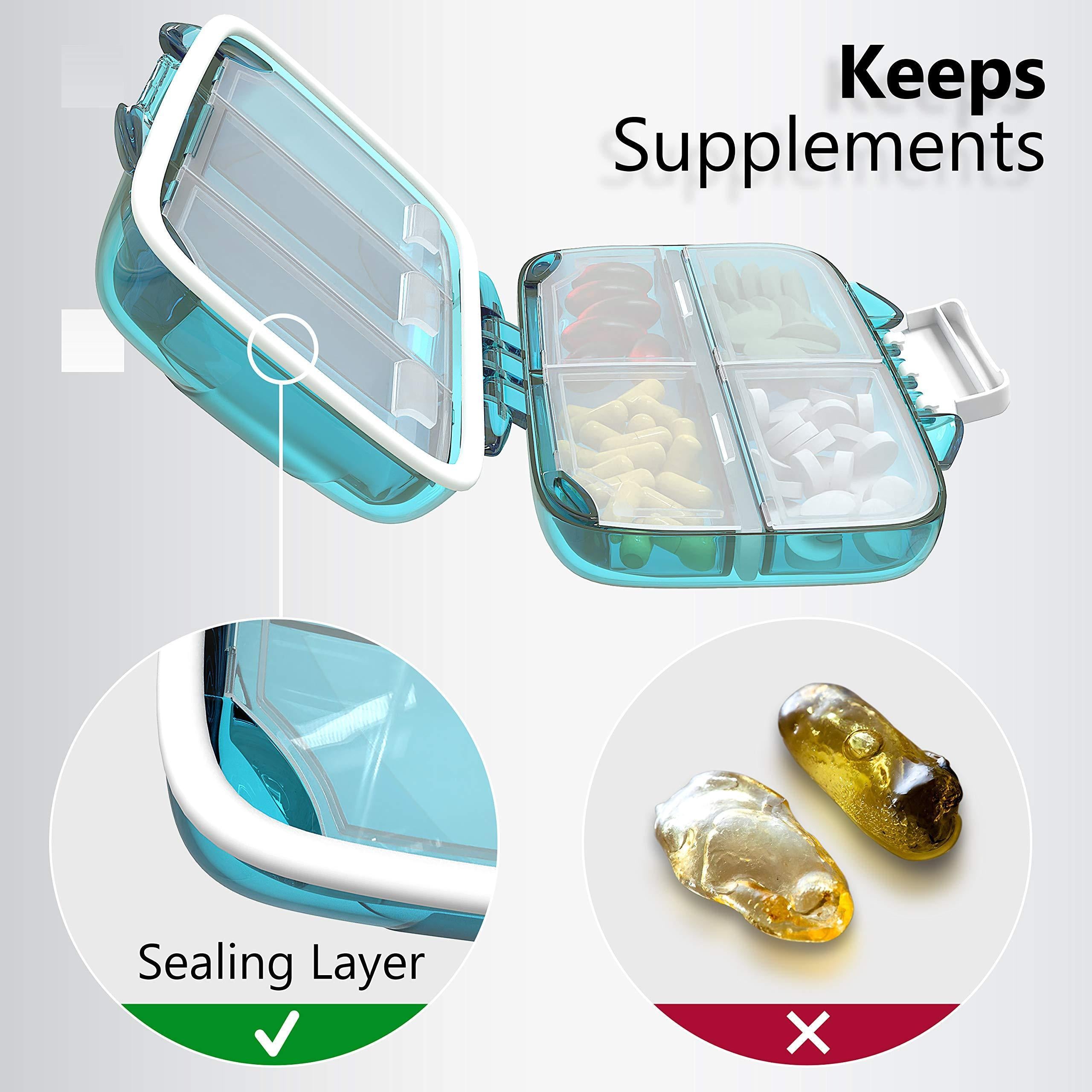 Moisture Proof Pill Organizers