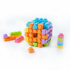 UNiPLAY Waffle Play Cube Blocks Small Cube 6pcs