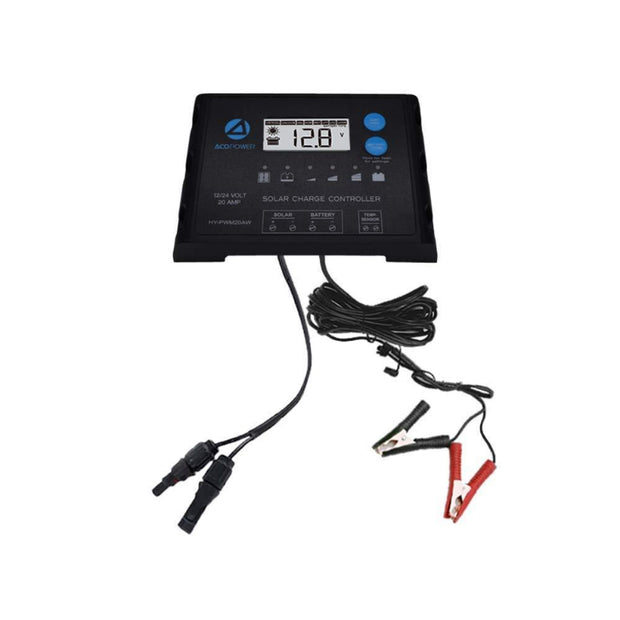 ACOPOWER Solar Charge Controller 20A - Efficient Power Management for Your Off-Grid Solar Systems