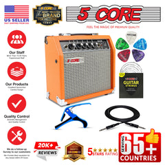 5 Core Guitar Amp For Electric Bass Acoustic Portable Amplifier