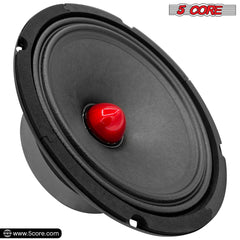 5Core 8 Inch Midrange Door Speaker 500W PMPO Subwoofer w Aluminum