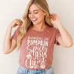 Camiseta gráfica con especias de calabaza 